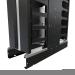 VFMMD shown mounted on VFMB3BK optional plinth