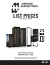 Canadian List Prices - Rack, Cabinets and Accessories