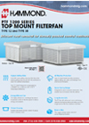 Top Mount Filter Fan PTF1200 Series