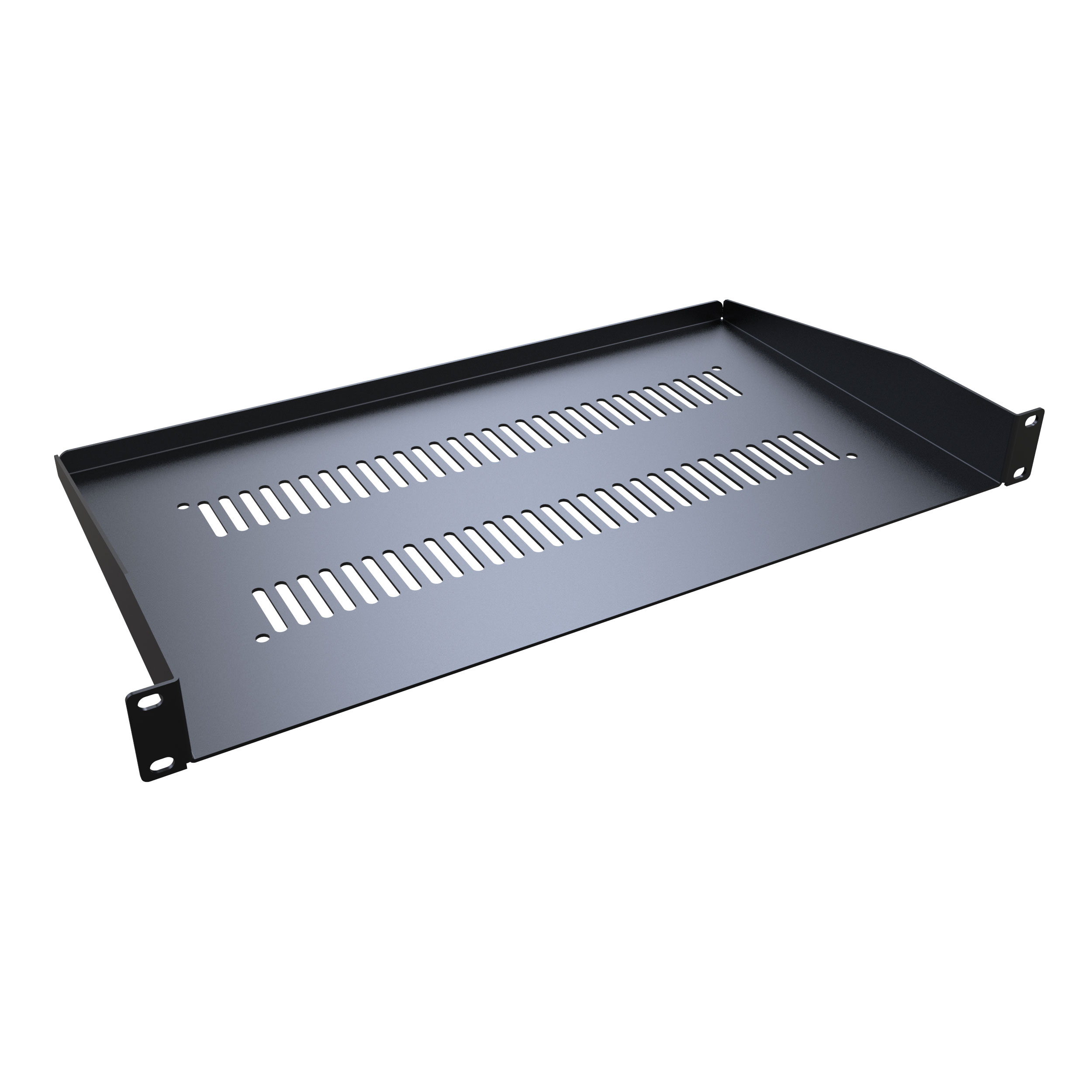 Hammond RASV190110BK1 1U Vented Utility Rack Shelf