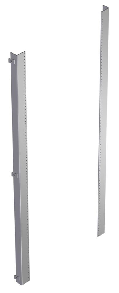 Industrial Enclosure Rack Rails 19 Inch 24 Inch EIA Mounting Rails ...