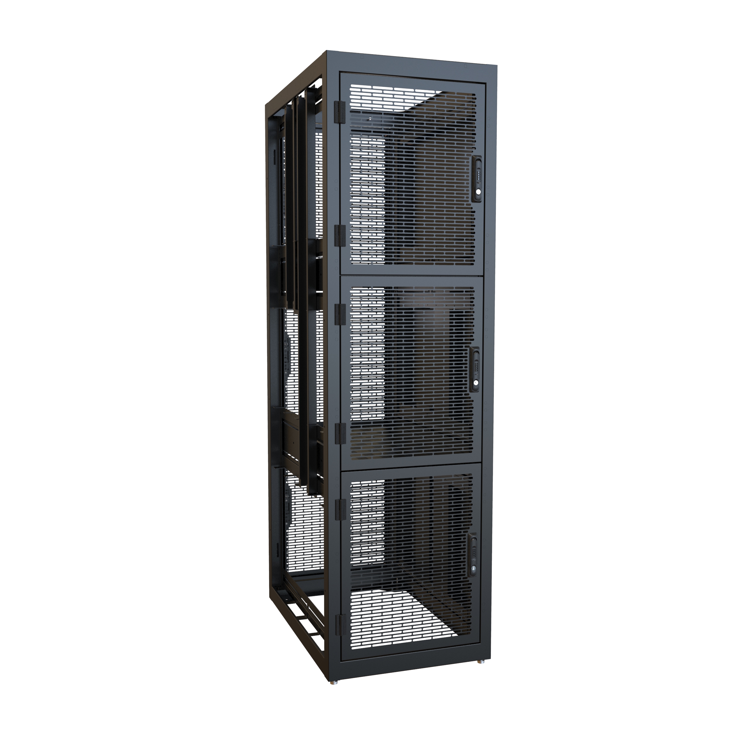 Colocation Server Rack Cabinet (3,000 lb) (CLC Series) - Hammond Mfg.