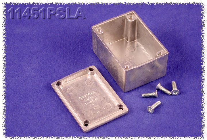 Hammond Mfg. - Eddystone Line - Shallow Lid, Thin Wall - Photo Tables
