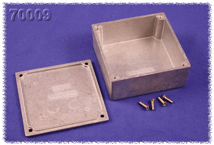 Hammond Mfg. - Eddystone Line - Shallow Lid, Thin Wall - Photo Tables
