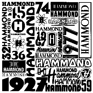 Old HAMMOND Logos